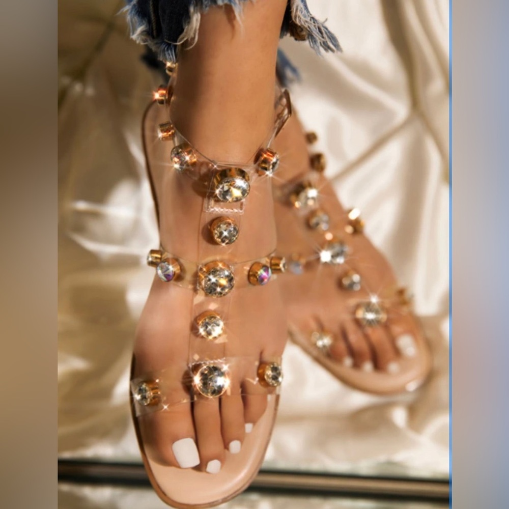 The Tasha Diamond Sandal